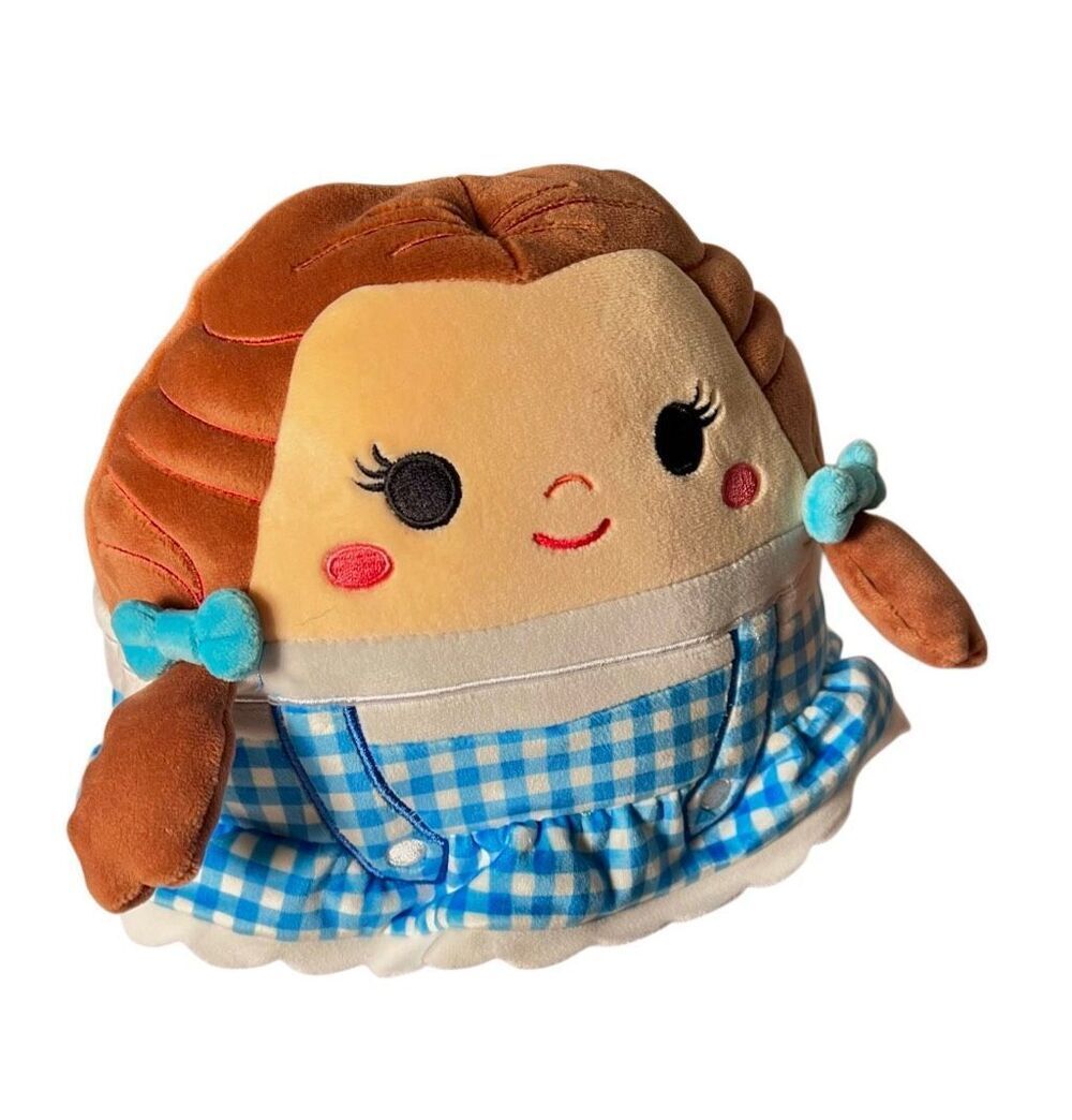 Squishmallows The Wizard of Oz 85th Annivers. Dorothy Gale 8" Plush Blue Gingham